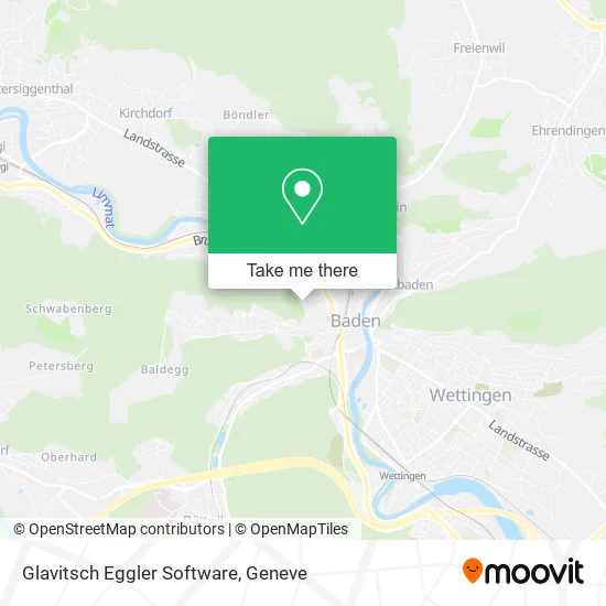 Glavitsch Eggler Software map