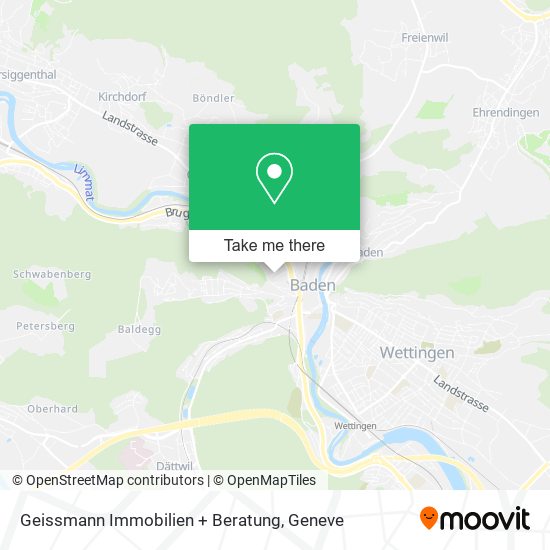 Geissmann Immobilien + Beratung map