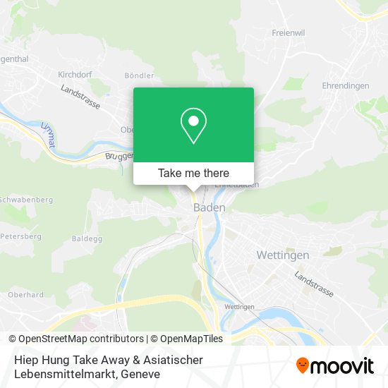 Hiep Hung Take Away & Asiatischer Lebensmittelmarkt map