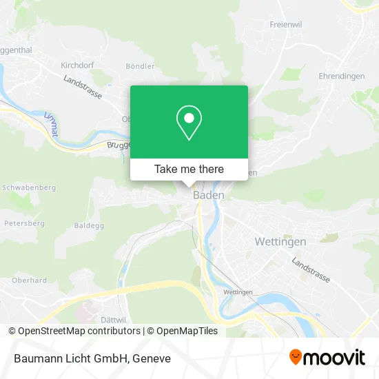 Baumann Licht GmbH map