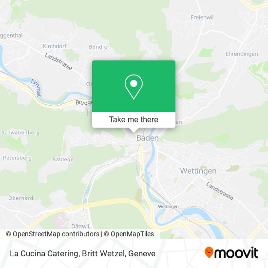 La Cucina Catering, Britt Wetzel map