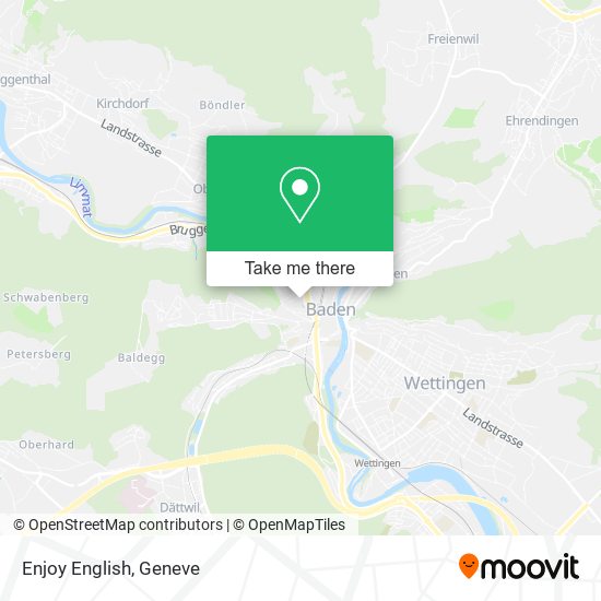 Enjoy English map
