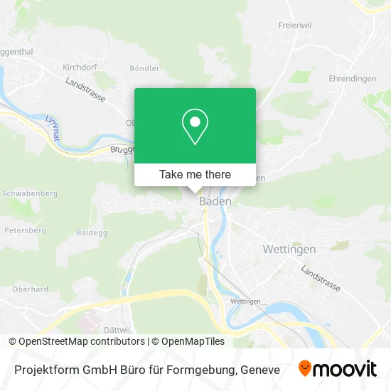 Projektform GmbH Büro für Formgebung map