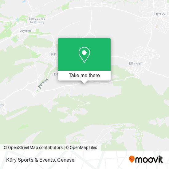 Küry Sports & Events map