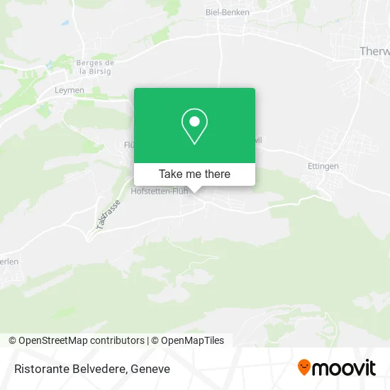 Ristorante Belvedere map