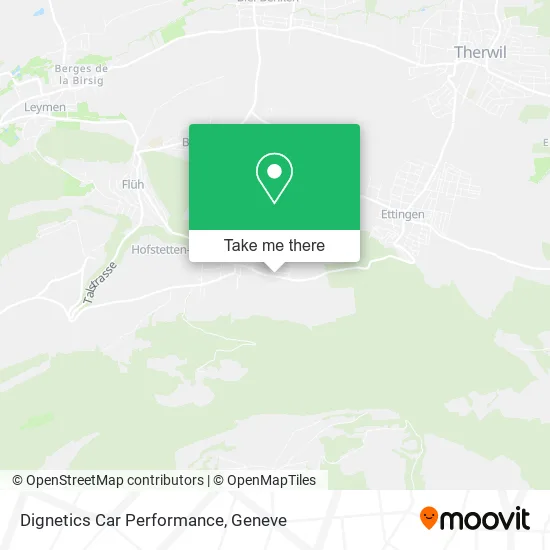 Dignetics Car Performance map
