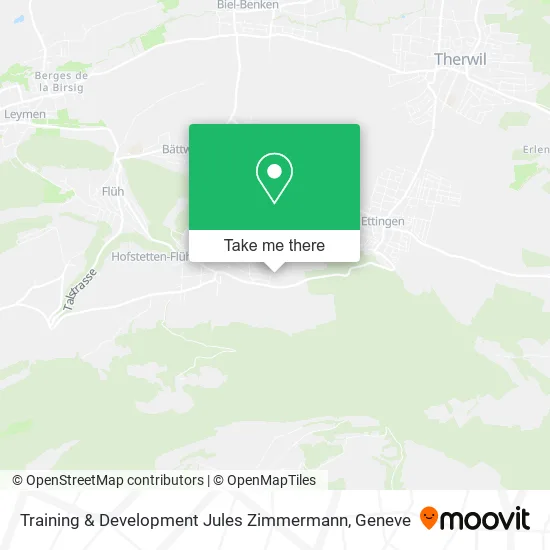 Training & Development Jules Zimmermann map