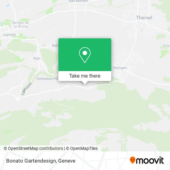 Bonato Gartendesign map
