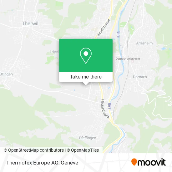 Thermotex Europe AG map