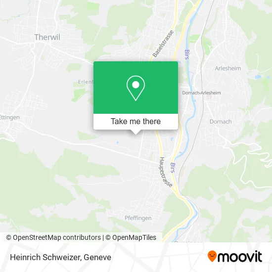 Heinrich Schweizer map