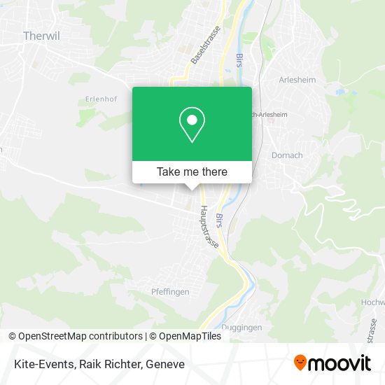 Kite-Events, Raik Richter map