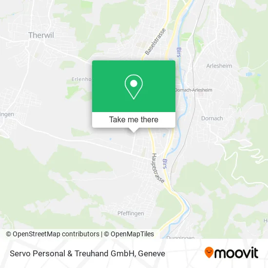 Servo Personal & Treuhand GmbH map