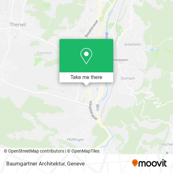 Baumgartner Architektur map