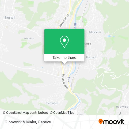 Gipswork & Maler map