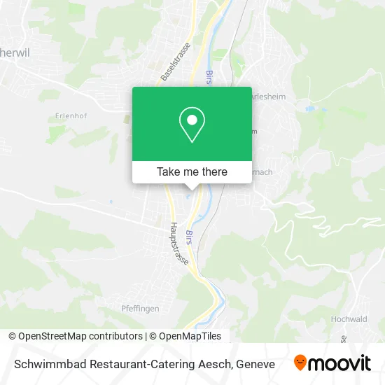Schwimmbad Restaurant-Catering Aesch map