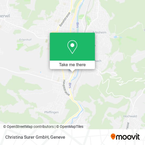 Christina Surer GmbH map