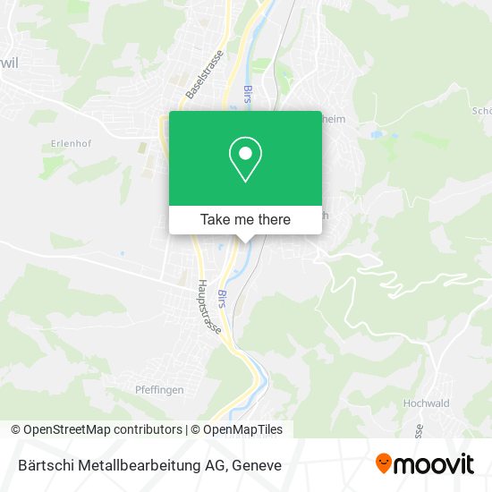 Bärtschi Metallbearbeitung AG map