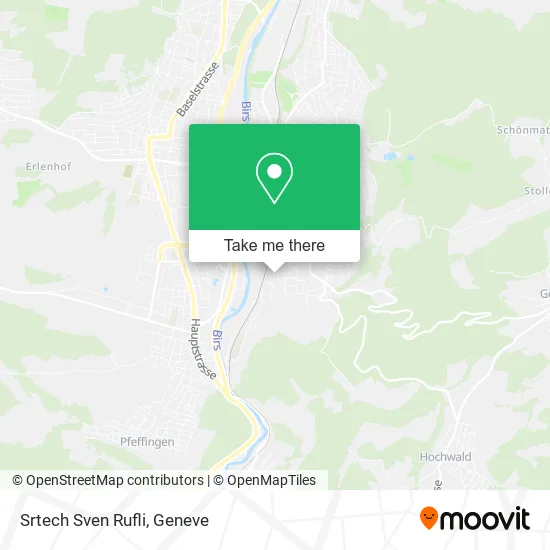 Srtech Sven Rufli map