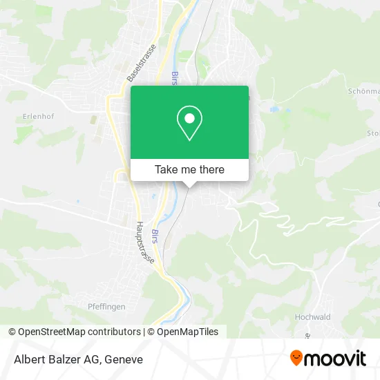 Albert Balzer AG map