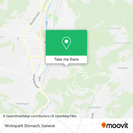 Wohnpark Dornach map