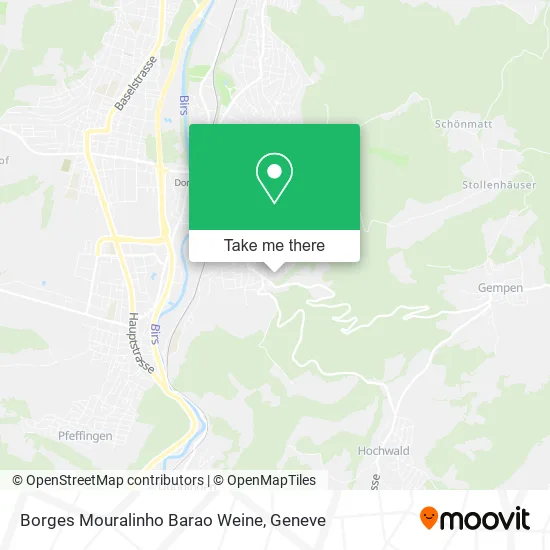 Borges Mouralinho Barao Weine map