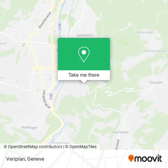 Veriplan map