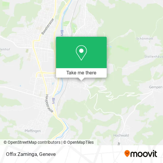Offix Zaminga map