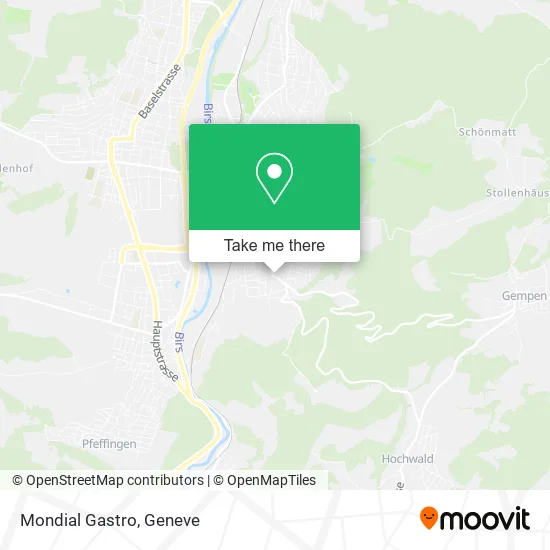 Mondial Gastro map