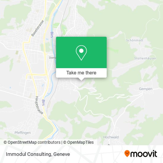 Immodul Consulting map