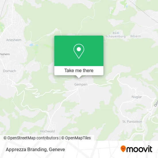 Apprezza Branding map