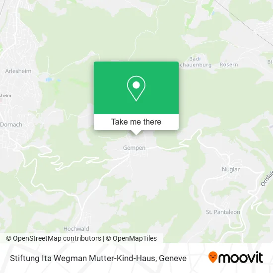 Stiftung Ita Wegman Mutter-Kind-Haus map