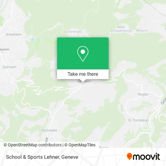 School & Sports Lehner map