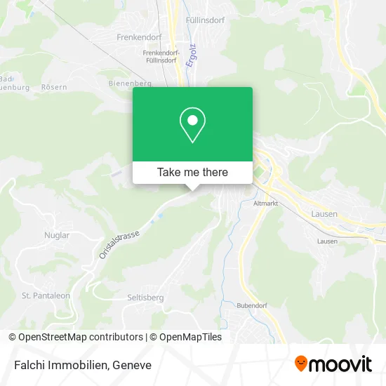 Falchi Immobilien map