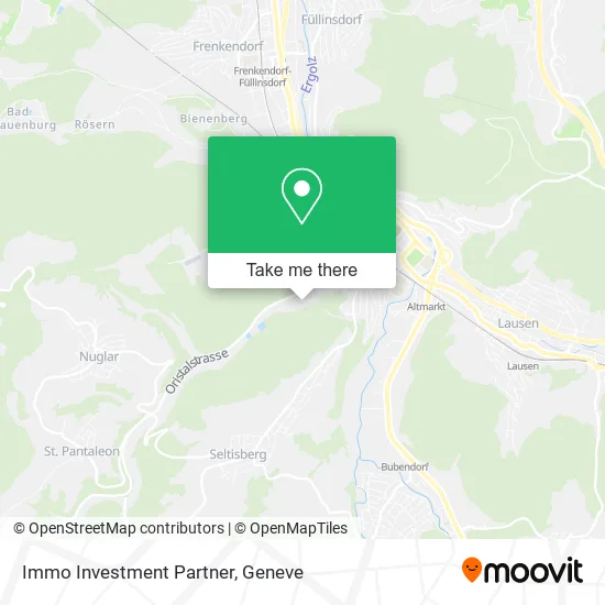 Immo Investment Partner map