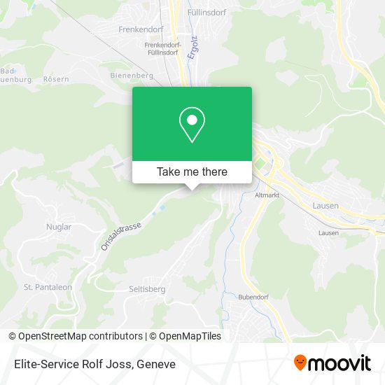 Elite-Service Rolf Joss map