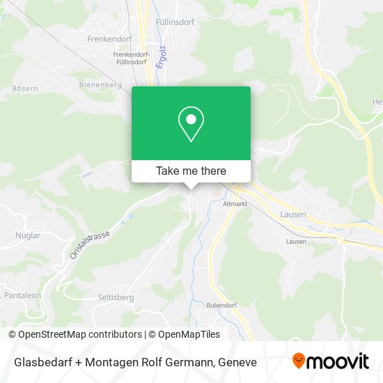 Glasbedarf + Montagen Rolf Germann map