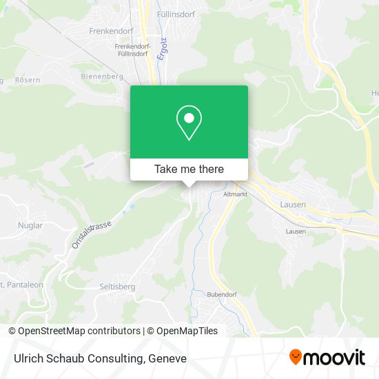 Ulrich Schaub Consulting map