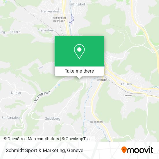 Schmidt Sport & Marketing map