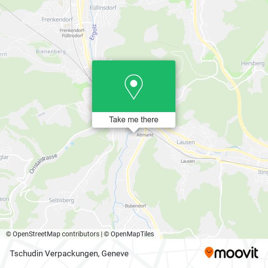 Tschudin Verpackungen map
