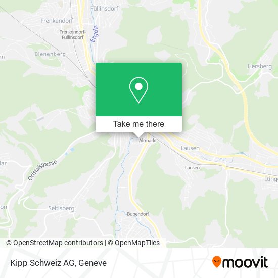 Kipp Schweiz AG map