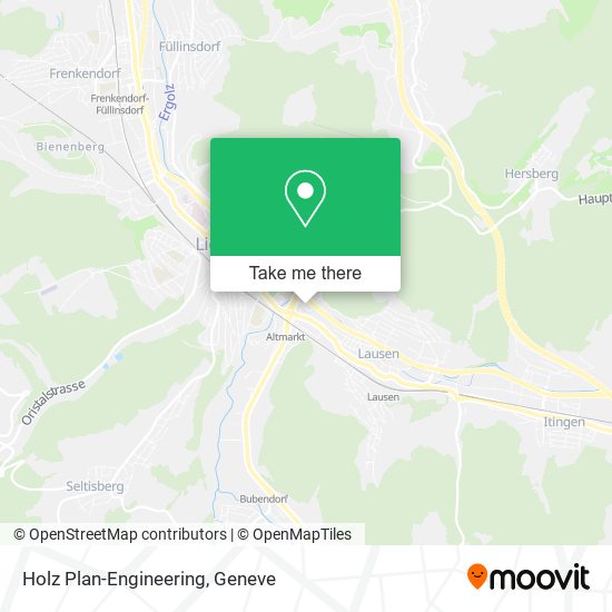 Holz Plan-Engineering map