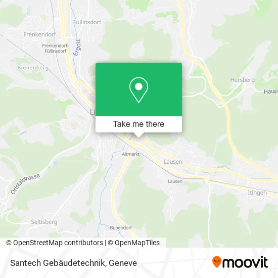 Santech Gebäudetechnik map