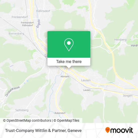 Trust-Company Wittlin & Partner map