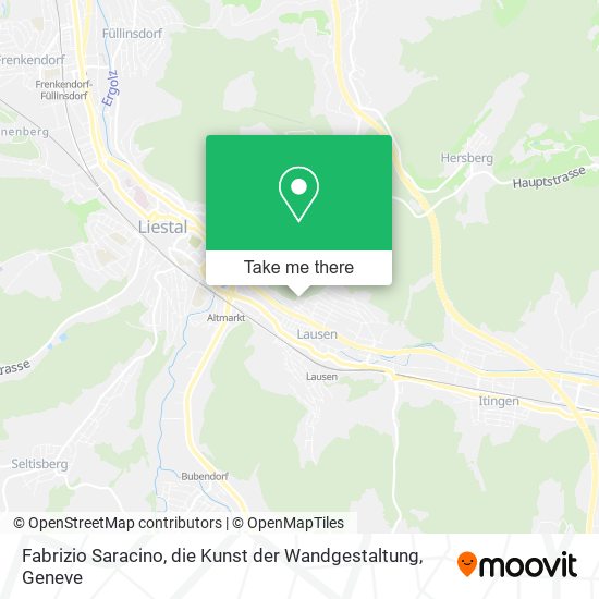 Fabrizio Saracino, die Kunst der Wandgestaltung map