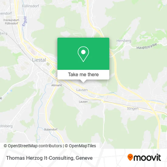 Thomas Herzog It-Consulting map