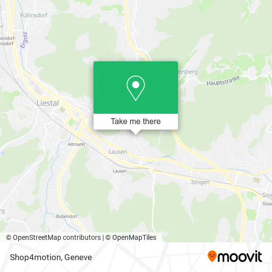 Shop4motion map