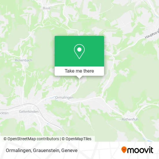 Ormalingen, Grauenstein map