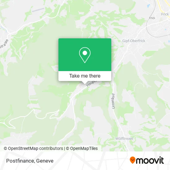 Postfinance map