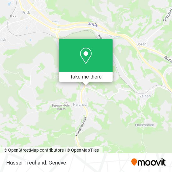 Hüsser Treuhand map