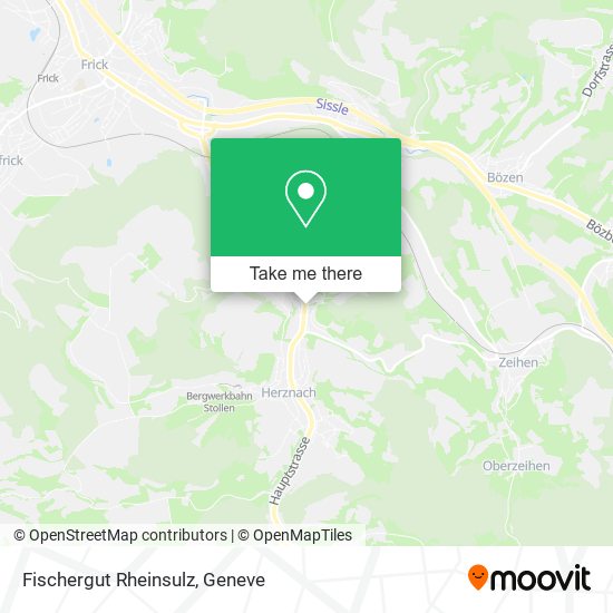 Fischergut Rheinsulz map